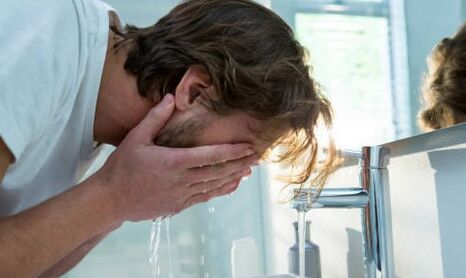 Procedimientos de agua una parte integral de un estilo de vida saludable