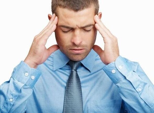 dolor de cabeza para prostatitis en hombres