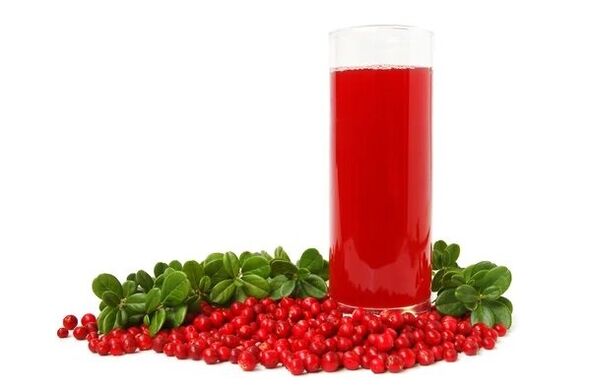 jugo de arándano para la prostatitis