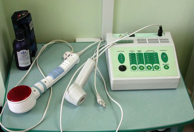 Dispositivo de fisioterapia utilizado para la prostatitis crónica